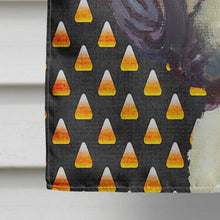 Load image into Gallery viewer, French Bulldog Frenchie Candy Corn Halloween Flag Canvas House Size LH9552CHF