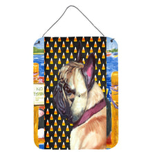 Load image into Gallery viewer, French Bulldog Frenchie Candy Corn Halloween Wall or Door Hanging Prints LH9552DS1216