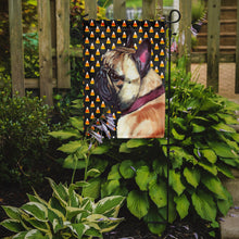Load image into Gallery viewer, French Bulldog Frenchie Candy Corn Halloween Garden Flag – Decorative Outdoor Yard Flag LH9552GF