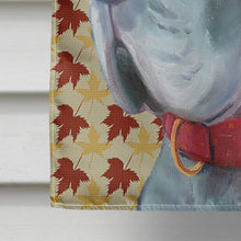 Load image into Gallery viewer, Great Dane Fall Leaves Flag Canvas House Size LH9556CHF