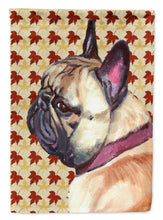Load image into Gallery viewer, French Bulldog Frenchie Fall Leaves Garden Flag – Decorative Outdoor Yard Flag LH9559GF