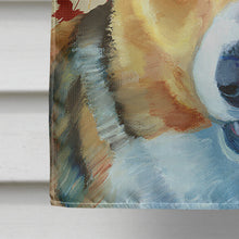 Load image into Gallery viewer, Corgi Fall Leaves Flag Canvas House Size LH9560CHF
