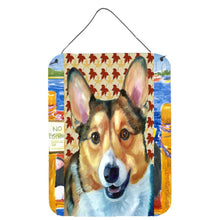 Load image into Gallery viewer, Corgi Fall Leaves Wall or Door Hanging Prints LH9560DS1216