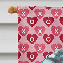 Load image into Gallery viewer, Neapolitan Mastiff Hearts Love and Valentine's Day Flag Canvas House Size LH9561CHF