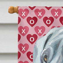 Load image into Gallery viewer, Great Dane Hearts Love and Valentine's Day Flag Canvas House Size LH9563CHF