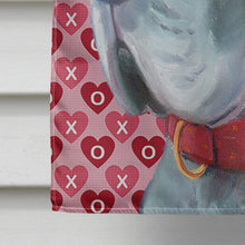 Load image into Gallery viewer, Great Dane Hearts Love and Valentine's Day Flag Canvas House Size LH9563CHF