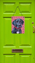 Load image into Gallery viewer, Black Great Dane Puppy Hearts Love and Valentine's Day Wall or Door Hanging Prints LH9565DS1216