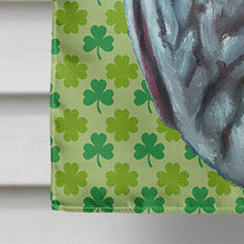 Load image into Gallery viewer, Neapolitan Mastiff St. Patrick's Day Shamrock Flag Canvas House Size LH9568CHF