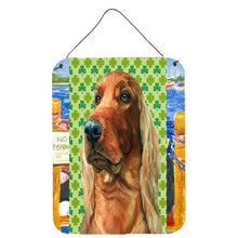 Load image into Gallery viewer, Irish Setter St. Patrick's Day Shamrock Wall or Door Hanging Prints LH9569DS1216