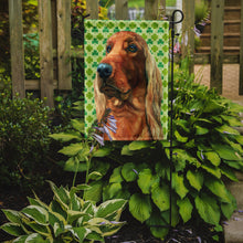 Load image into Gallery viewer, Irish Setter St. Patrick's Day Shamrock Garden Flag – Decorative Outdoor Yard Flag LH9569GF