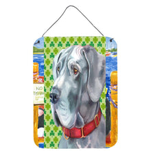 Load image into Gallery viewer, Great Dane St. Patrick's Day Shamrock Wall or Door Hanging Prints LH9570DS1216