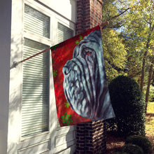 Load image into Gallery viewer, Neapolitan Mastiff Red Snowflakes Holiday Christmas Flag Canvas House Size LH9575CHF
