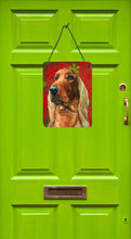 Load image into Gallery viewer, Irish Setter Red Snowflakes Holiday Christmas Wall or Door Hanging Prints LH9576DS1216