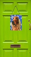 Load image into Gallery viewer, Irish Setter Winter Snowflakes Holiday Wall or Door Hanging Prints LH9583DS1216