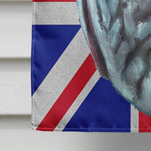 Load image into Gallery viewer, Neapolitan Mastiff with English Union Jack British Flag Flag Canvas House Size LH9596CHF