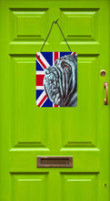 Load image into Gallery viewer, Neapolitan Mastiff with English Union Jack British Flag Wall or Door Hanging Prints LH9596DS1216