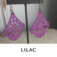 Load image into Gallery viewer, Filigree Chandelier Earrings