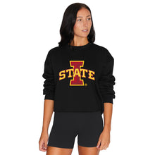 Load image into Gallery viewer, Iowa State Black Crewneck