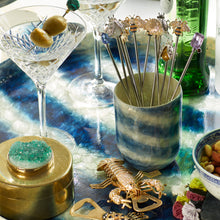 Load image into Gallery viewer, Stripey bee swizzle sticks