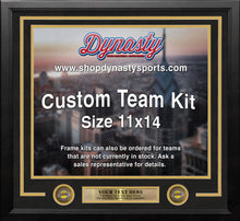 Load image into Gallery viewer, Los Angeles Lakers Custom NBA Basketball 11x14 Picture Frame Kit (Multiple Colors)
