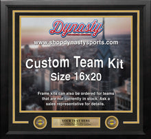 Load image into Gallery viewer, Los Angeles Lakers Custom NBA Basketball 16x20 Picture Frame Kit (Multiple Colors)