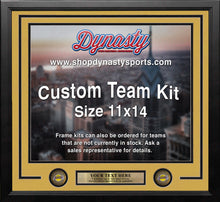 Load image into Gallery viewer, Los Angeles Lakers Custom NBA Basketball 11x14 Picture Frame Kit (Lakers Gold)