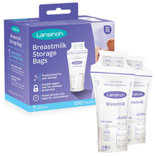 Load image into Gallery viewer, Lansinoh Breastmilk Storage Bags - 6oz
