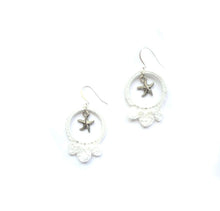Load image into Gallery viewer, Large Star Fish in Circle Dangles