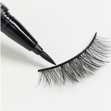 Load image into Gallery viewer, MOST LOVED! FELT TIP STRIP LASH GLUE and EYELINER IN ONE Net. Wt. 0.7 ml
