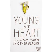 Load image into Gallery viewer, Last Call! Young At Heart Enamel Pin on Gift Card