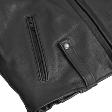 Load image into Gallery viewer, Rogue Rider Men’s Leather Motorcycle Jacket