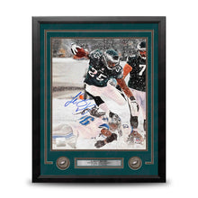 Load image into Gallery viewer, LeSean McCoy Snow Bowl Philadelphia Eagles Autographed 16" x 20" Framed Photo - Dynasty Sports COA