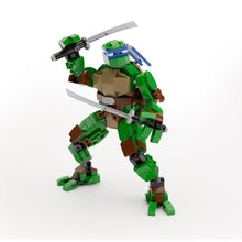 Load image into Gallery viewer, Leonardo - Custom TMNT Figure made using LEGO parts - B3 Customs