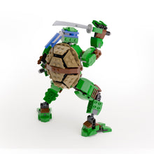 Load image into Gallery viewer, Leonardo - Custom TMNT Figure made using LEGO parts - B3 Customs