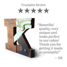 Load image into Gallery viewer, Reclaimed Wooden Letters
