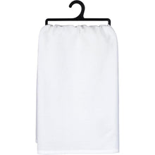 Load image into Gallery viewer, Life So Much Panic…Not Enough Disco Kitchen Towel | Funny Disco Ball Cotton Tea Towel