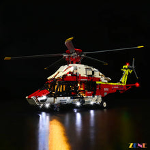 Load image into Gallery viewer, LEGO Airbus H175 Rescue Helicopter #42145 Light Kit