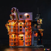 Load image into Gallery viewer, Light Kit for LEGO Weasleys' Wizard Wheezes Diagon Alley #76422