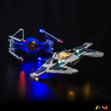 Load image into Gallery viewer, Light Kit for LEGO Mandalorian Fang Fighter vs. TIE #75348