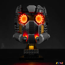 Load image into Gallery viewer, Light Kit for LEGO Star-Lord's Helmet #76251