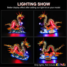 Load image into Gallery viewer, Light Kit for LEGO Auspicious Dragon #80112