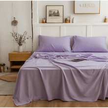 Load image into Gallery viewer, Tache Microfiber Spring Lavender Bed Sheet Set (303-LS-BSS)