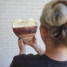 Load image into Gallery viewer, Reclaimed Pallet Wood Hearts