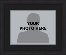 Load image into Gallery viewer, NHL Hockey Photo Picture Frame Kit - Los Angeles Kings (Black Matting, Silver Trim)