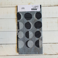 Load image into Gallery viewer, Love You To The Full Moon And Back Kitchen Towel | Black Cat Moon Phases | 20&quot; x 28&quot;