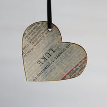 Load image into Gallery viewer, Song &amp; Scripture Heart Ornaments ✨