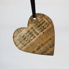 Load image into Gallery viewer, Song &amp; Scripture Heart Ornaments ✨