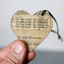 Load image into Gallery viewer, Song &amp; Scripture Heart Ornaments ✨