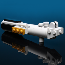 Load image into Gallery viewer, Luke's Blue Lightsaber Building Kit made using LEGO parts - B3 Customs