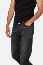 Load image into Gallery viewer, M524 Slim Stacked Denim - Washed Black